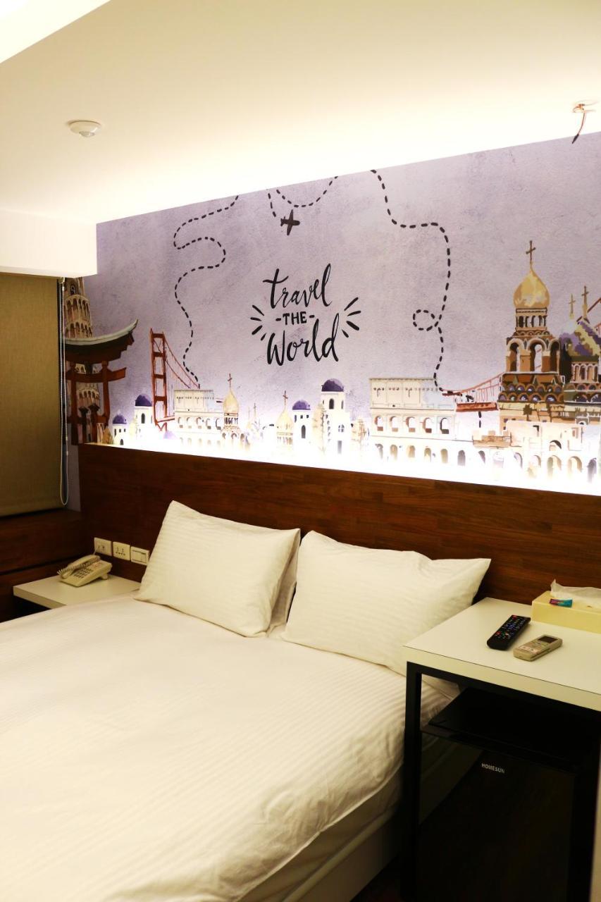 Haozhan Hotel Đài Bắc Ngoại thất bức ảnh